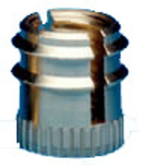 1/4-20 Brass Finsert Threaded Insert 1/4-20 Brass Finsert Threaded Insert