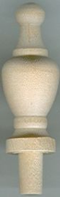 Hardwood Finials 2 7/8 H X 15/16 D