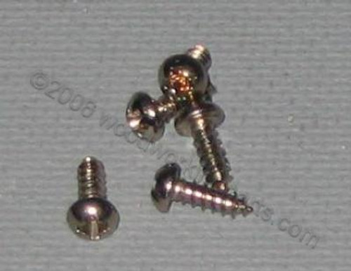 #4  Phillips Round Head Nickel Plated Screw #4  Phillips Round Head Nickel Plated Screw