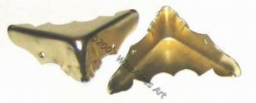 Small Box Corner brass plated Small Box Corner brass plated