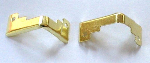 Brass Plated Edge protecter box corners Brass Plated Edge protecter box corners