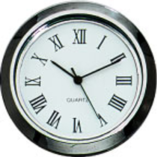 Gun Metal Roman 1-7/16 (36mm) Clock Fit-Up Insert