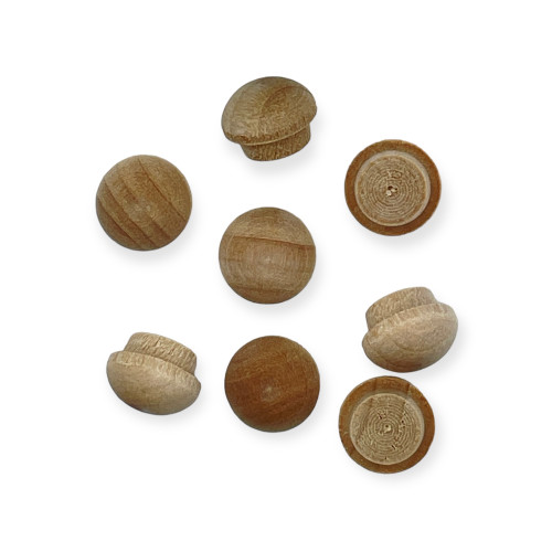 Maple Mushroom Buttons 1/4 to 3/4 Maple Mushroom Buttons 1/4 to 3/4