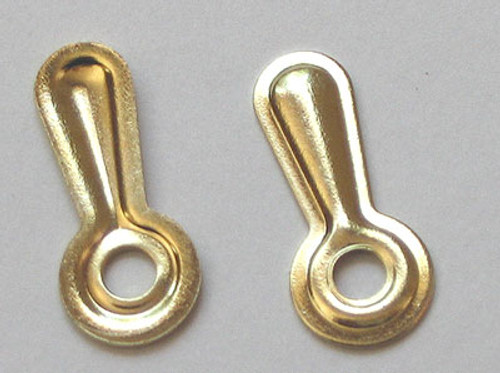Brass Plated Ridged Turn Buttons 3/4 inch Brass Plated Ridged Turn Buttons 3/4 inch