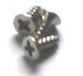 #2 Nickel Plated Phillips Flat Head Screws