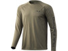 HUK KC Oversized Largie Pursuit Long Sleeve Shirt H1200472-316 Moss CHOOSE YOUR SIZE!