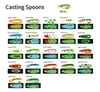 Moonshine Lures Super Glow 5/8oz Casting Spoons CHOOSE YOUR COLOR!