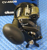 Okuma Convector Line Counter Reel Pre-spooled With 1000FT 30LB Stainless Wire 165YDS 20LB Mono Backing CV-45DB