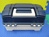 6202-06 Blue Metallic-Two Tray Box (993969)