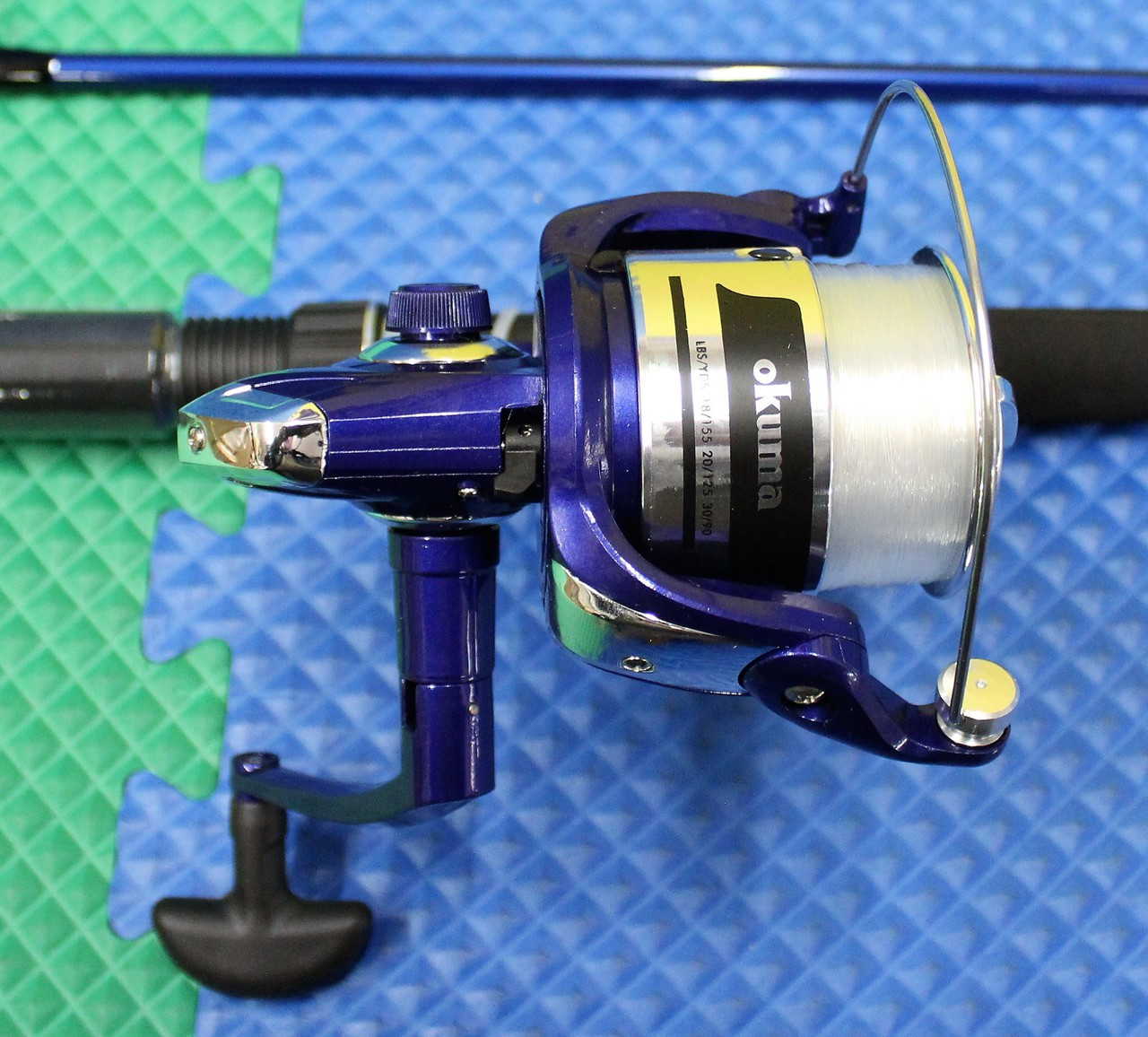 okuma fin chaser x spinning combo