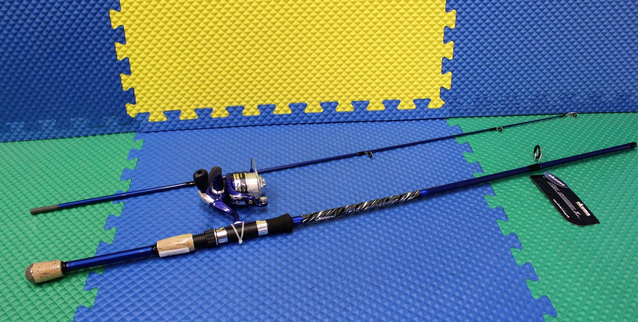 okuma fin chaser x spinning combo