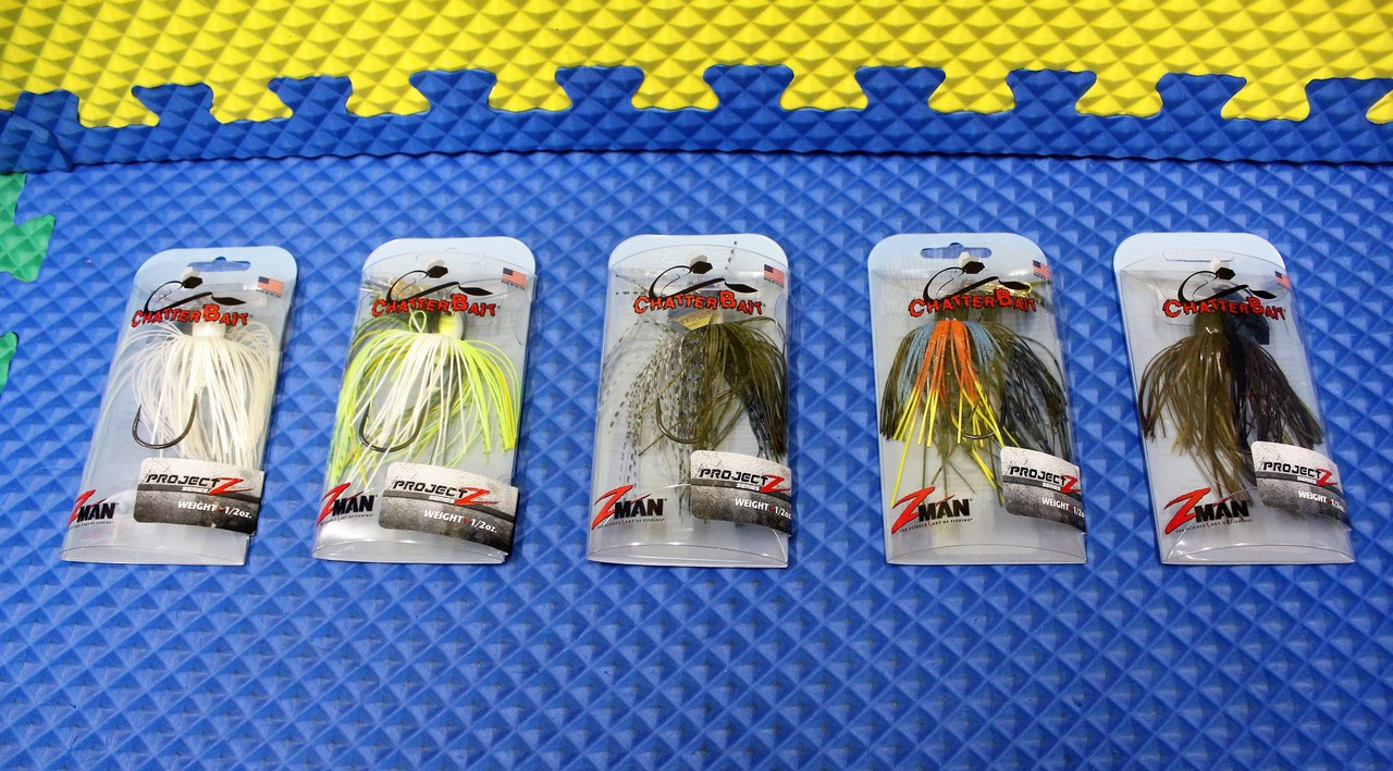 Z-MAN ChatterBait Project Z 1/2 OZ CB-PZ12 Series CHOOSE YOUR COLOR!