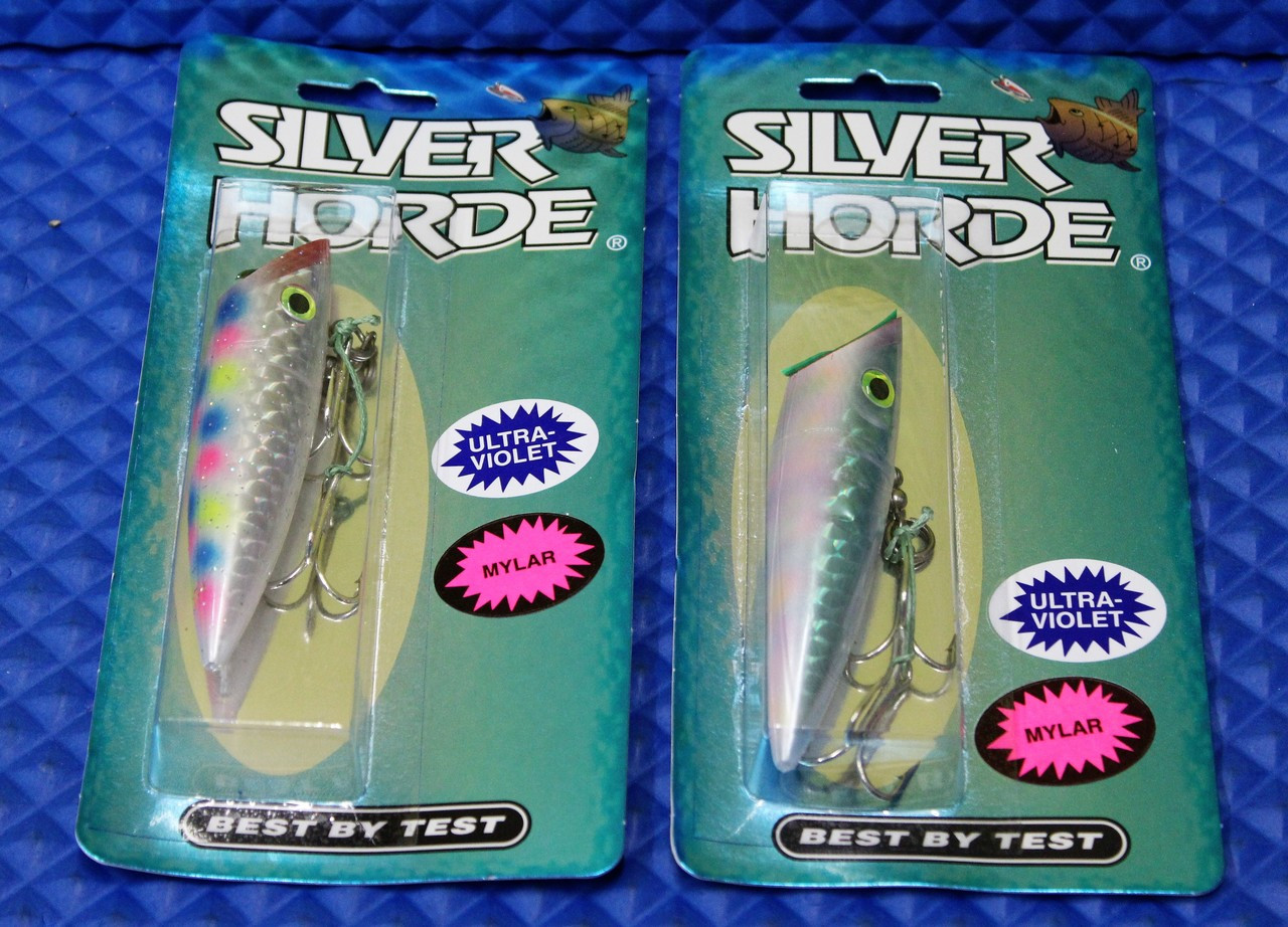 SILVER HORDE Needlefish 5Pk Clear UV Purple #35 Needlefish