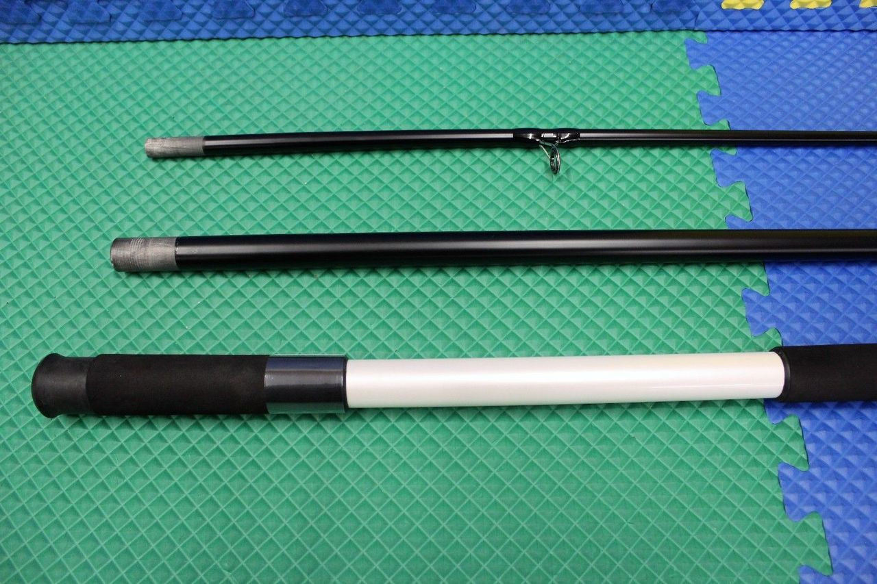 Powerhouse 10 ft. Fishing Tundra Spinning Rod with Medium & Heavy Power - 2  Piece