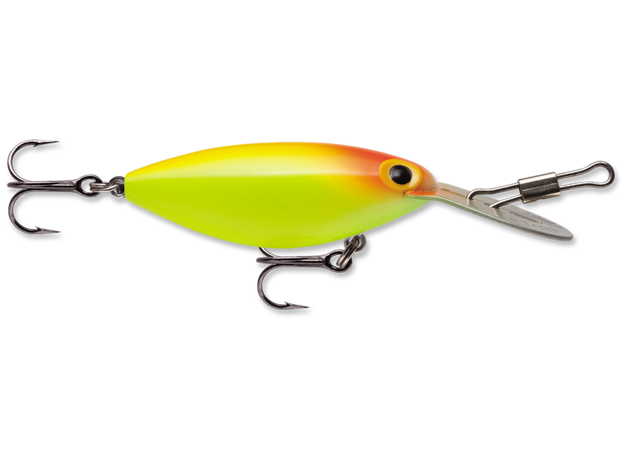 Original Hot 'N Tot 07 Metallic Yellow/Black Back, Topwater Lures