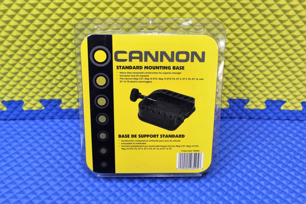 Cannon Downrigger Accessories Standard Mounting Base 1904040