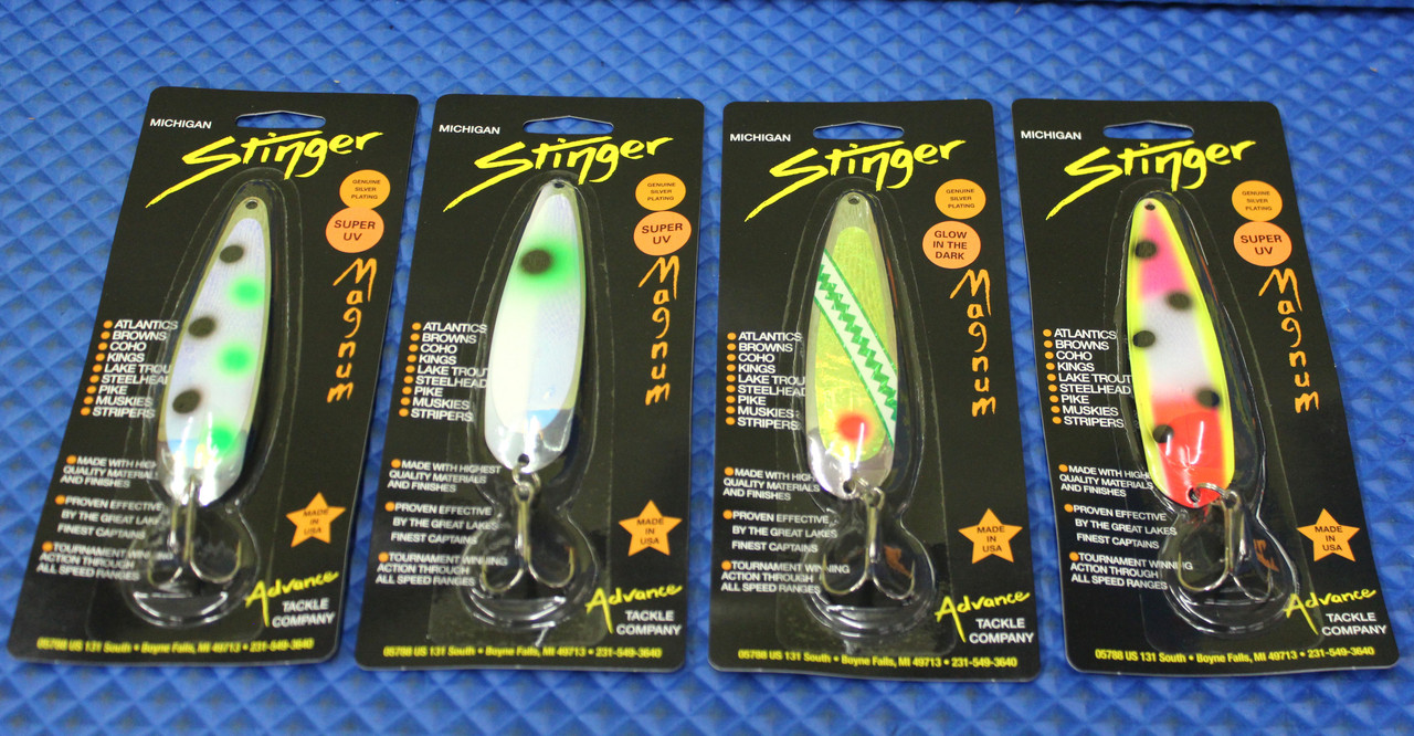 Michigan Stinger Magnum Spoons CHOOSE YOUR COLOR!