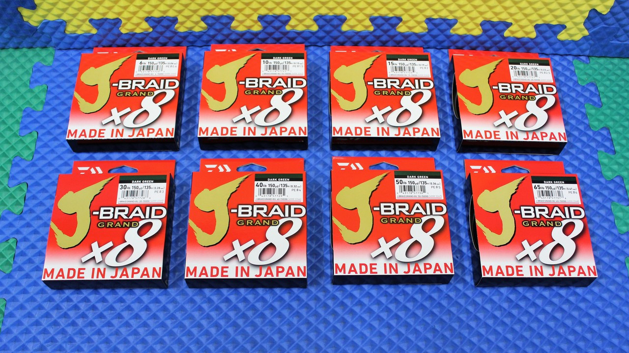 j braid x8 grand