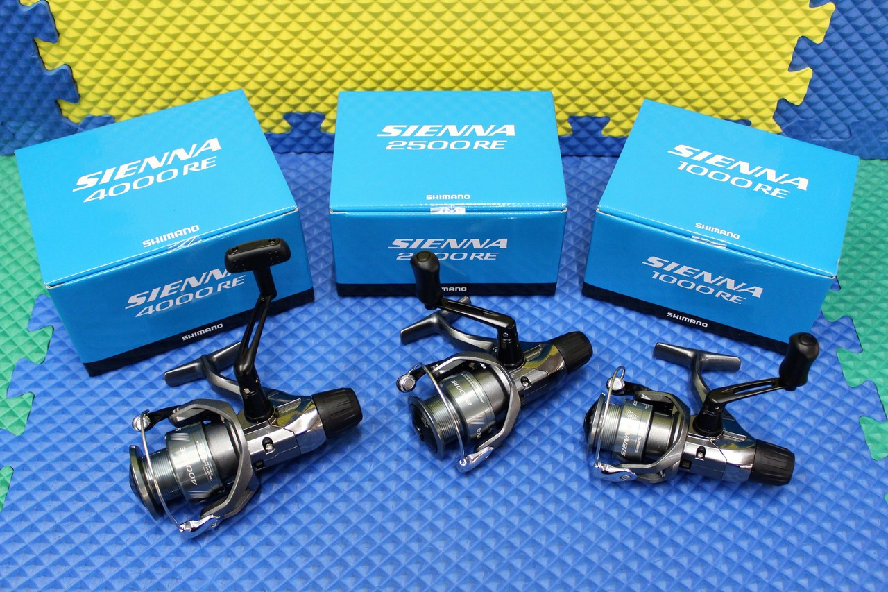 Shimano Sienna RE Blue Box Rear Drag Spinning Reel Freshwater CHOOSE YOUR  MODEL!