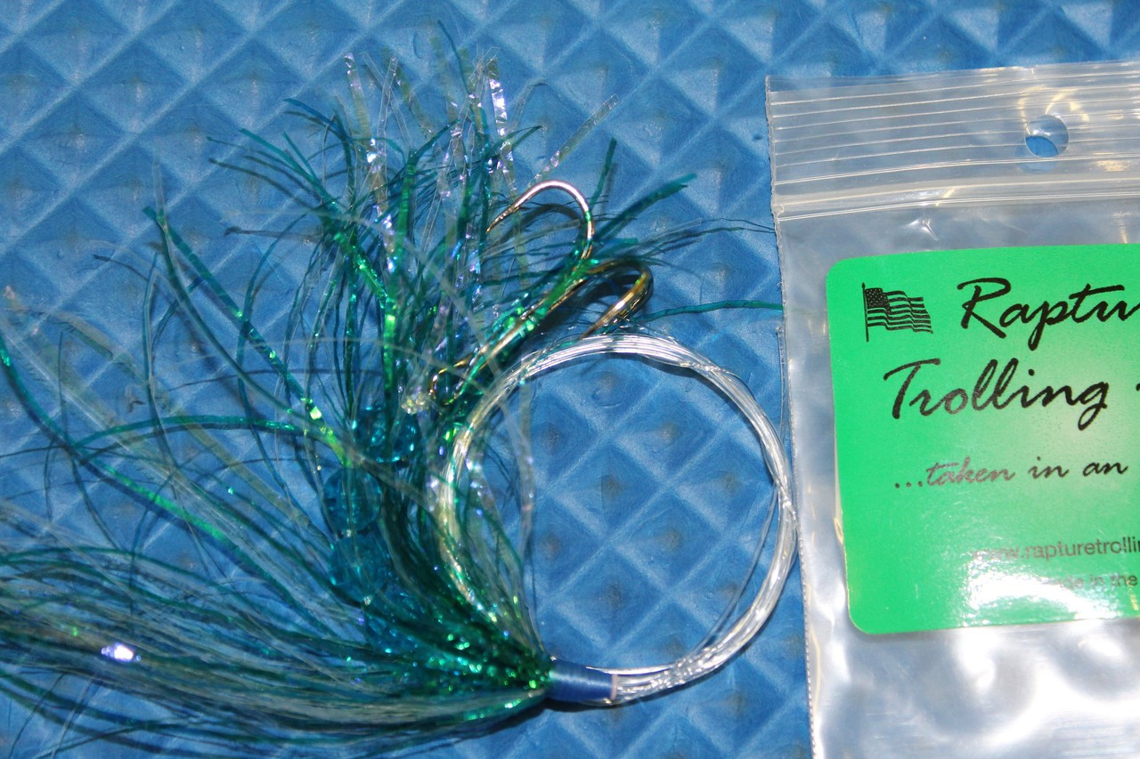Leader, Beads, Treble Hook And Fly