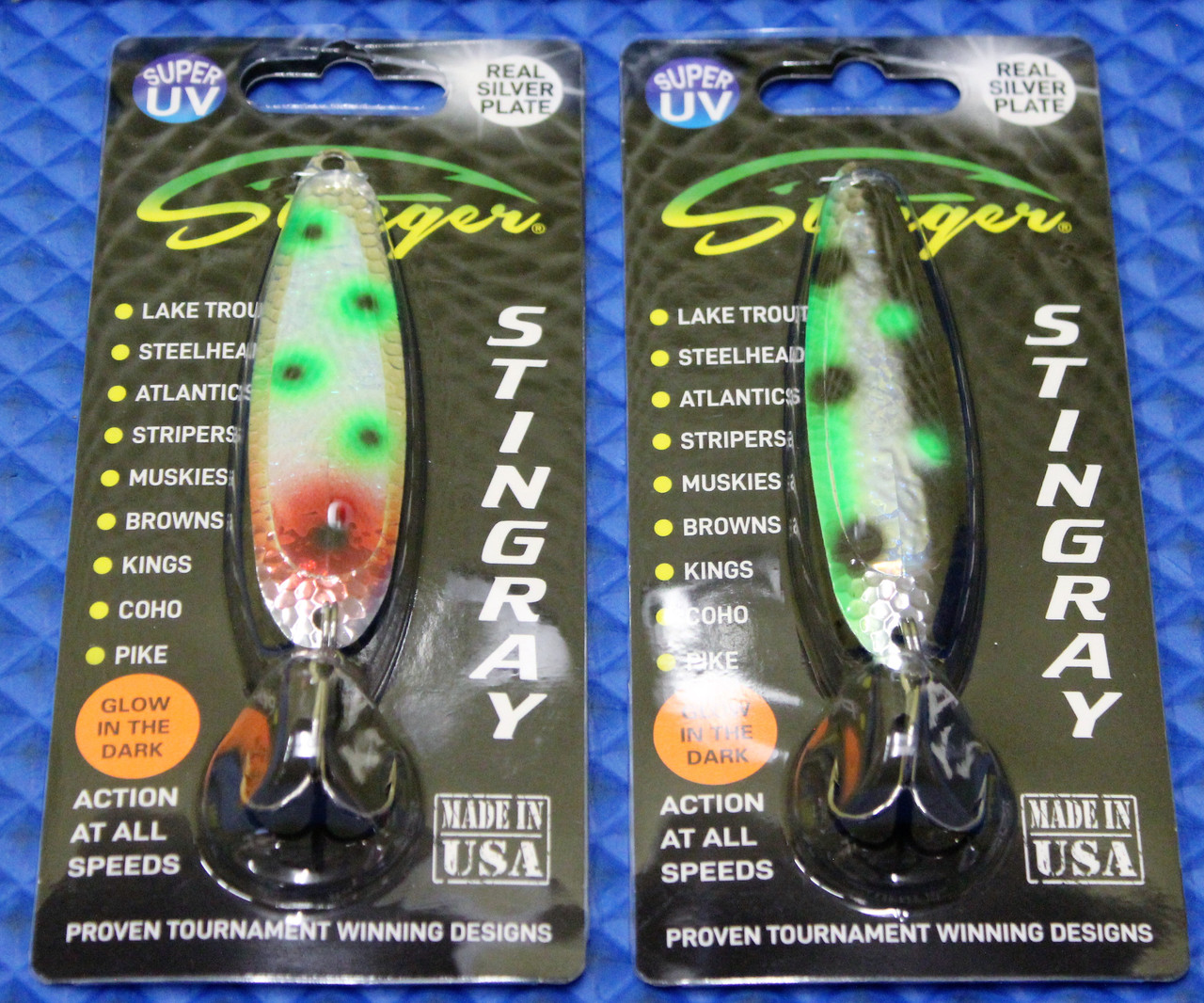 Stinger Stingray Spoons CHOOSE YOUR COLOR!