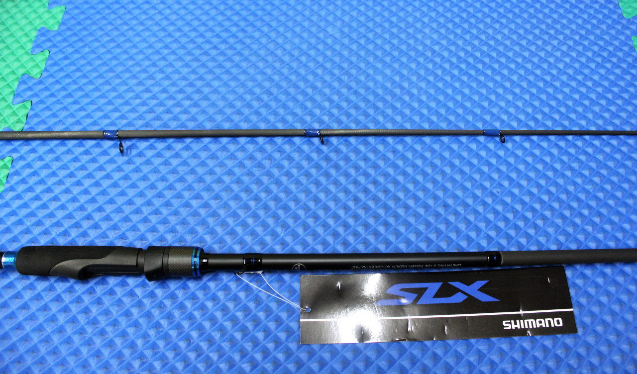 6'9 Shimano SLX Medium Extra Fast 2pc Spinning Rod SLXSX69M2 ~ Fast  Shipping
