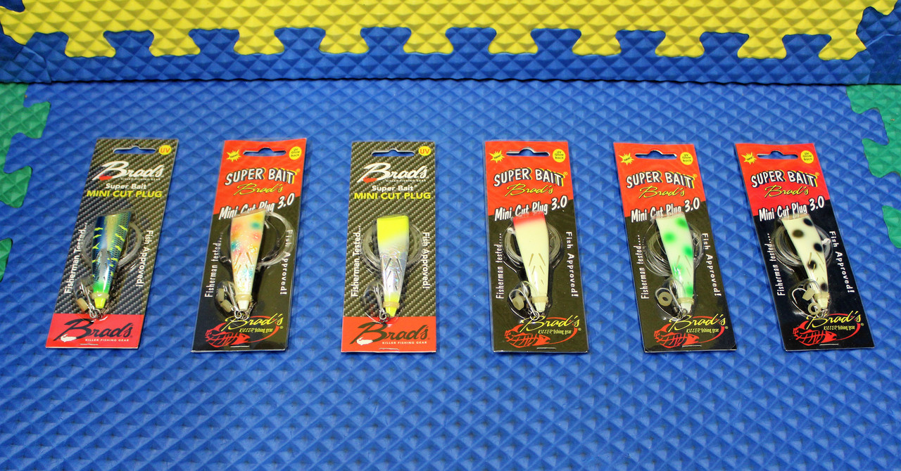 Brad S Super Bait Mini Cut Plug Uv Choose Your Color