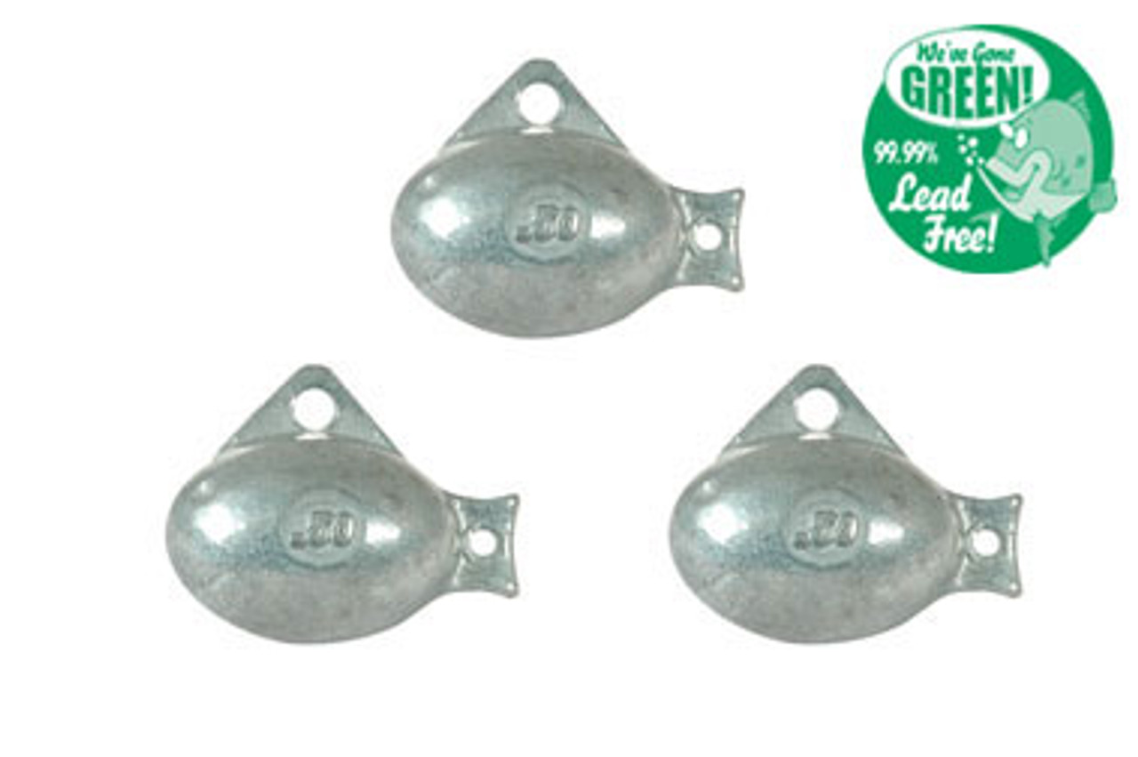 Off Shore Tackle OR20 1/2  (Three 1/ 2 Ounce Replacement Pro Guppy Weights)