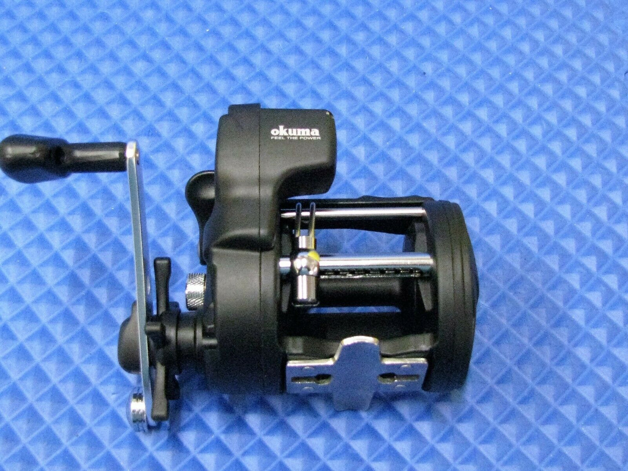 Fishing tackle Okuma magda MA-15DX drum wheel cable winder right hand  fishing reel depth counter