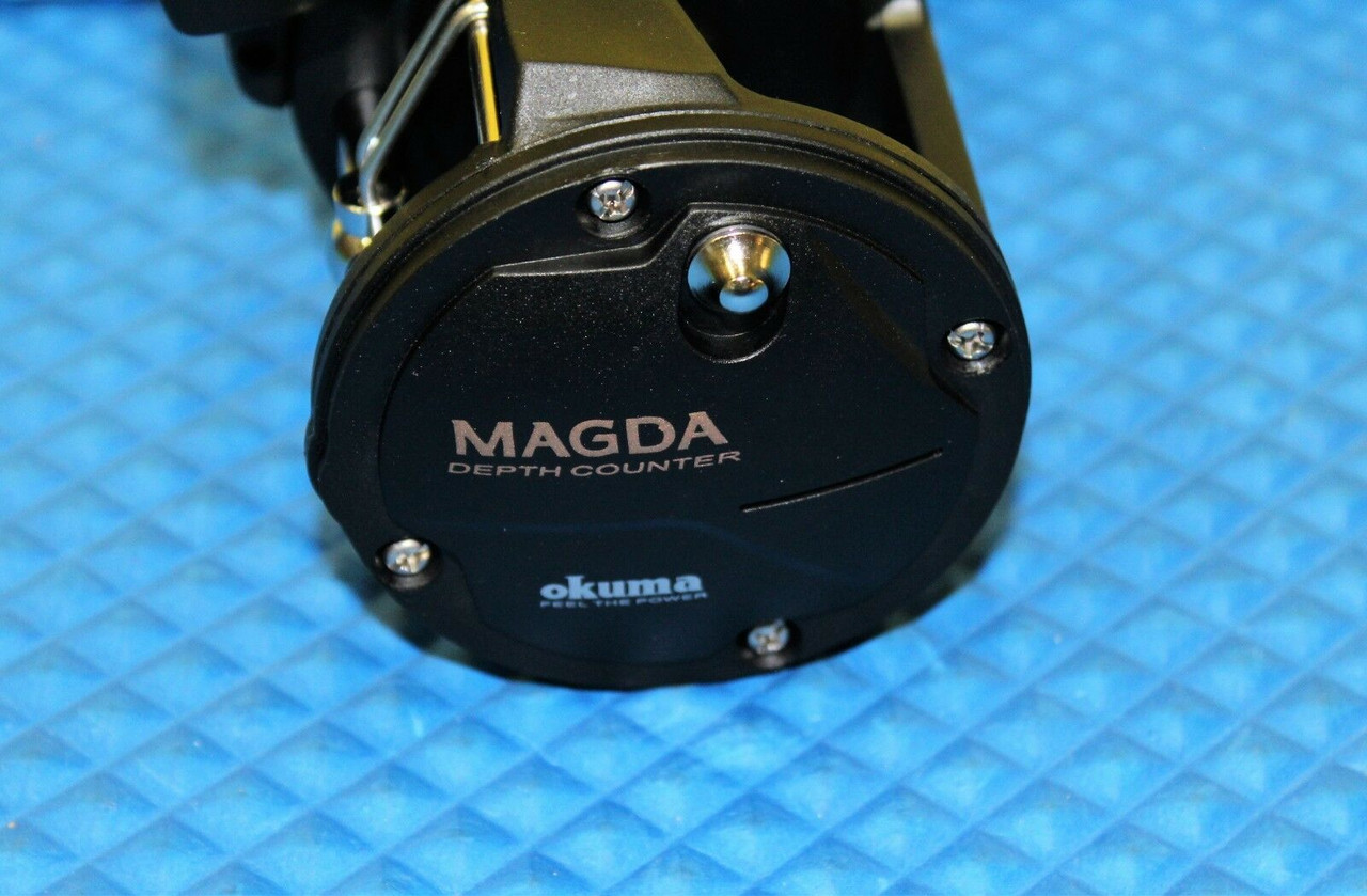 Okuma MA-30DXT Magda Pro DXT Linecounters Reel - 2BB Bearings - 4.0:1 Gear Ratio - Right Handed