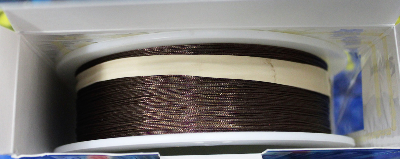 Mason Multi-Strand Brown Color Stainless Steel Trolling Wire 1000 Feet  CHOOSE YOUR LINE WEIGHT!