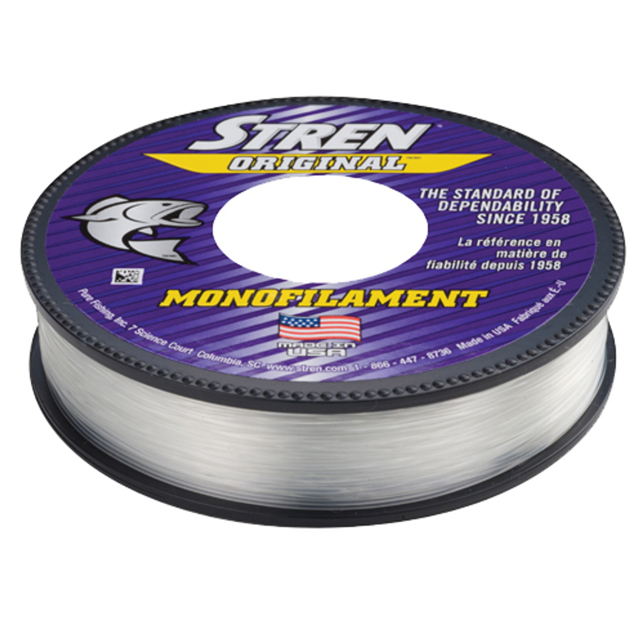 Stren Original Monofilament Fishing Line 100 YD Clear Blue Fluorescent  CHOOSE YOUR LINE WEIGHT