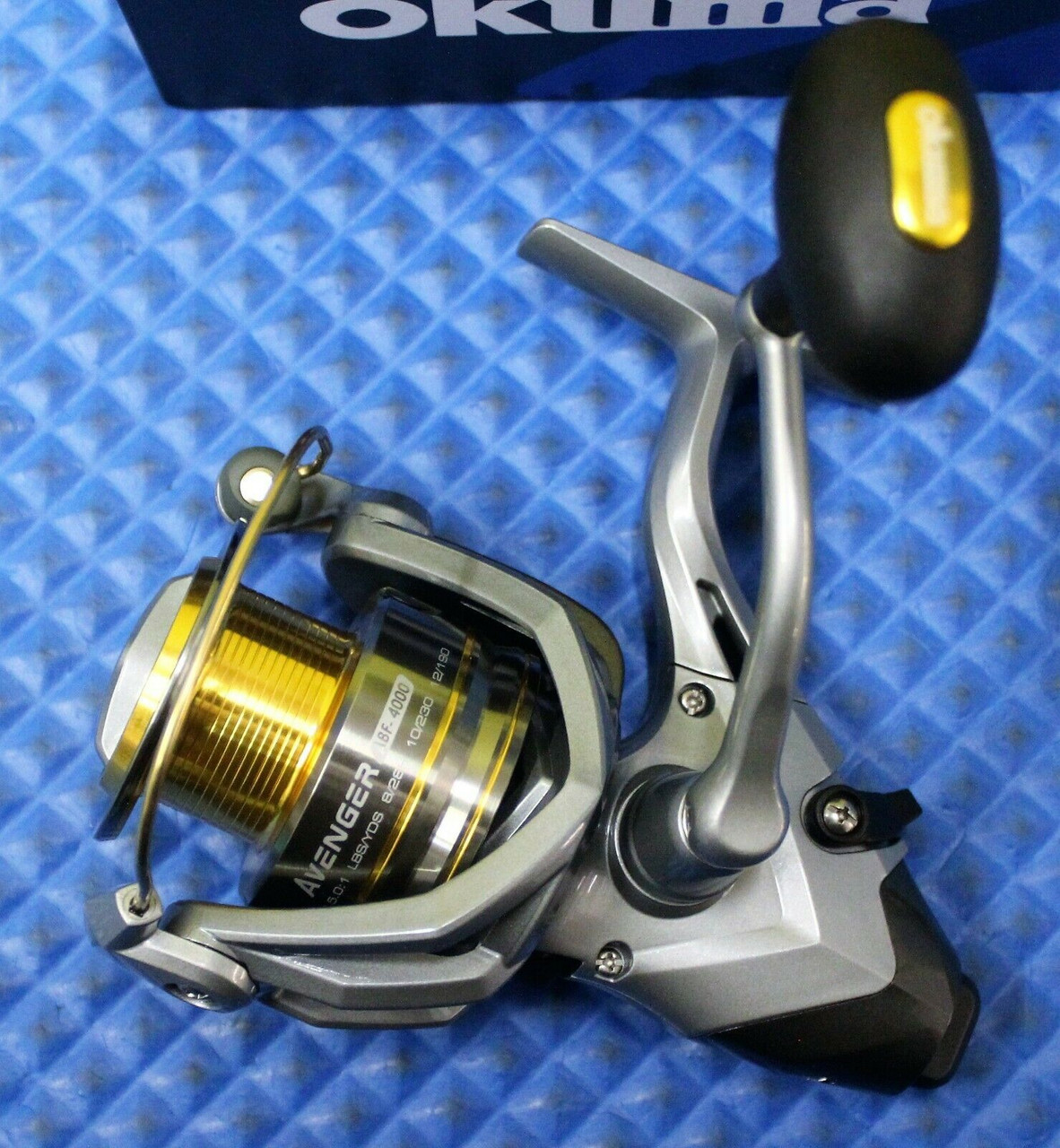 2 PACK OKUMA AVENGER BAIT FEEDER 4000 SPINNING REELS ABF-4000 海外