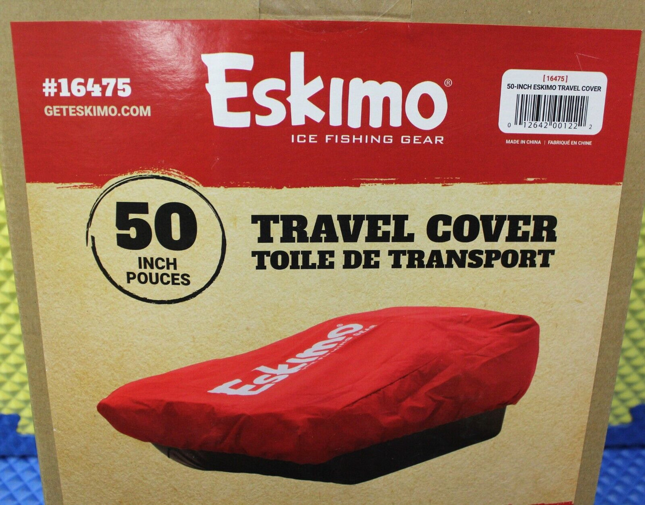 Eskimo Ice Fishing Gear 50 Inch Travel Cover 16475