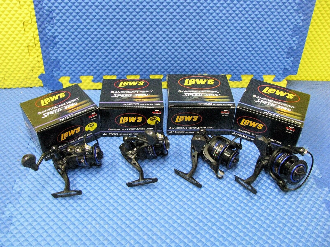 Lew's American Hero Speed Spin Hi Spd Spinning Reels AH Series