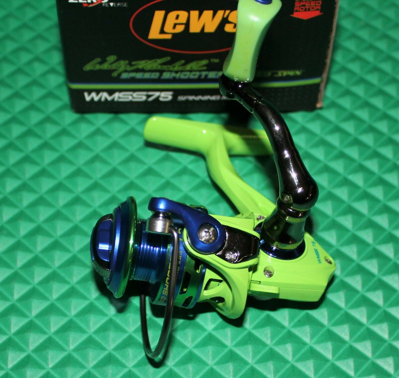 リール Lew´s Fishing Lews Fishing 釣り道具 フィッシング WMSS75C Lew´s Wally Marshall  Speed Shooter 75 5.0:1 Spinning Reel Clamリール Lew´s Fishing Lews Fishing  釣り道具 フィッシング WMSS75C