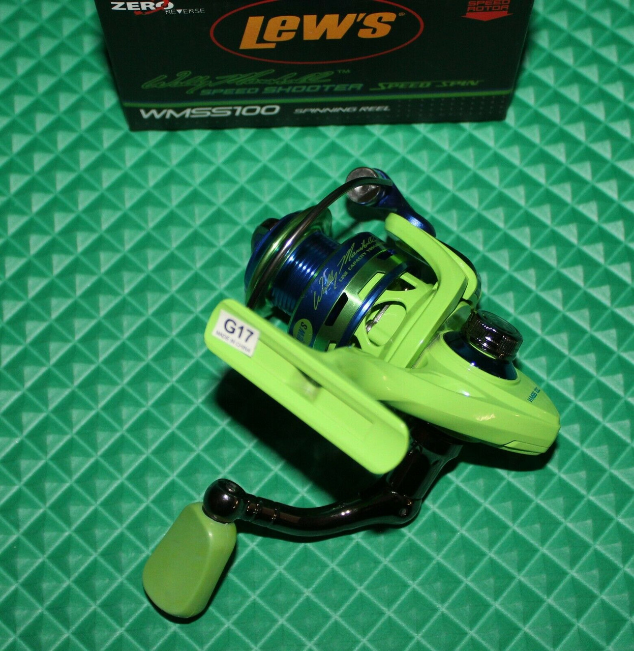 Lew's Wally Marshall Speed Shooter Speed Spin Spinning Reels WMSS