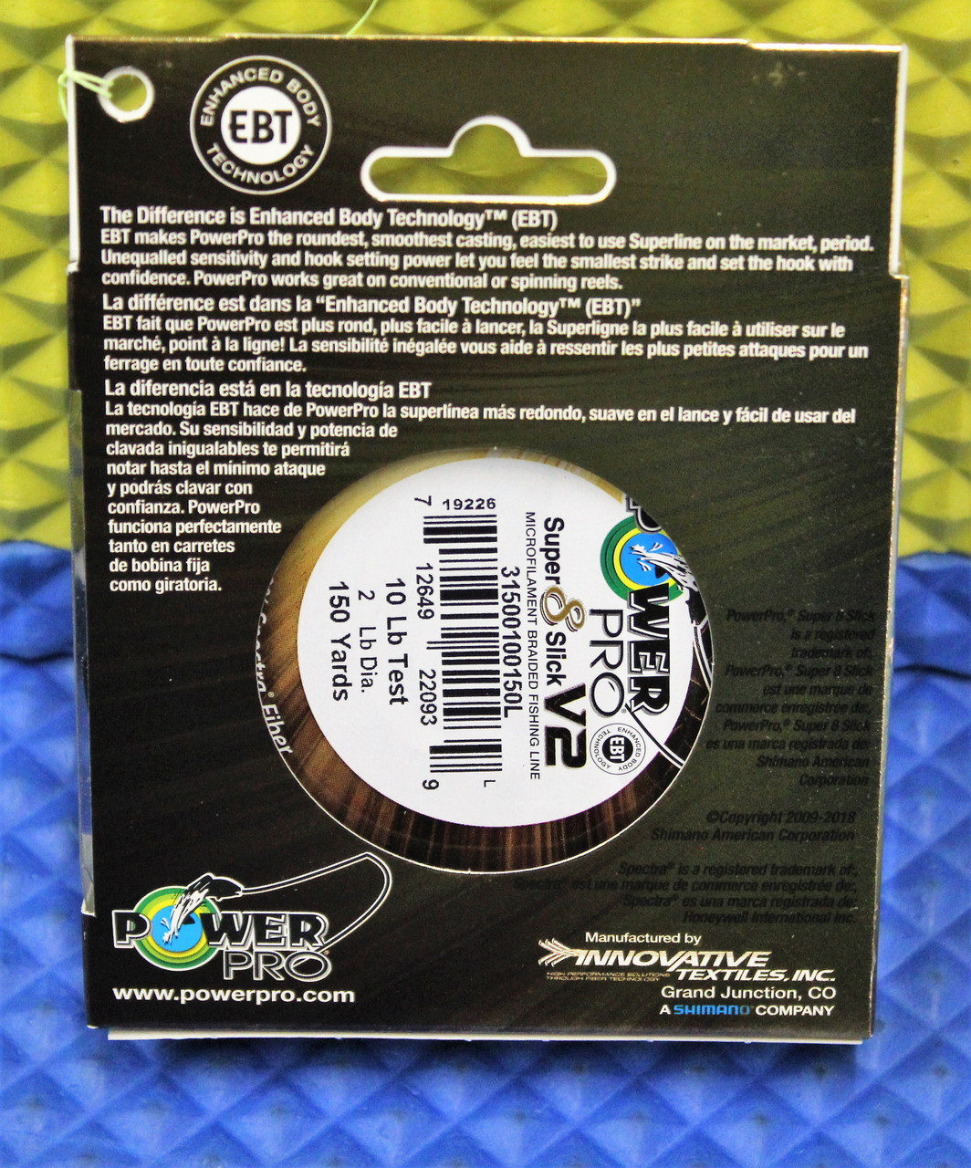 PowerPro Super 8 Slick V2 Spectra Micro Braided Fishing Line Moon Shine  CHOOSE YOUR LINE WEIGHT