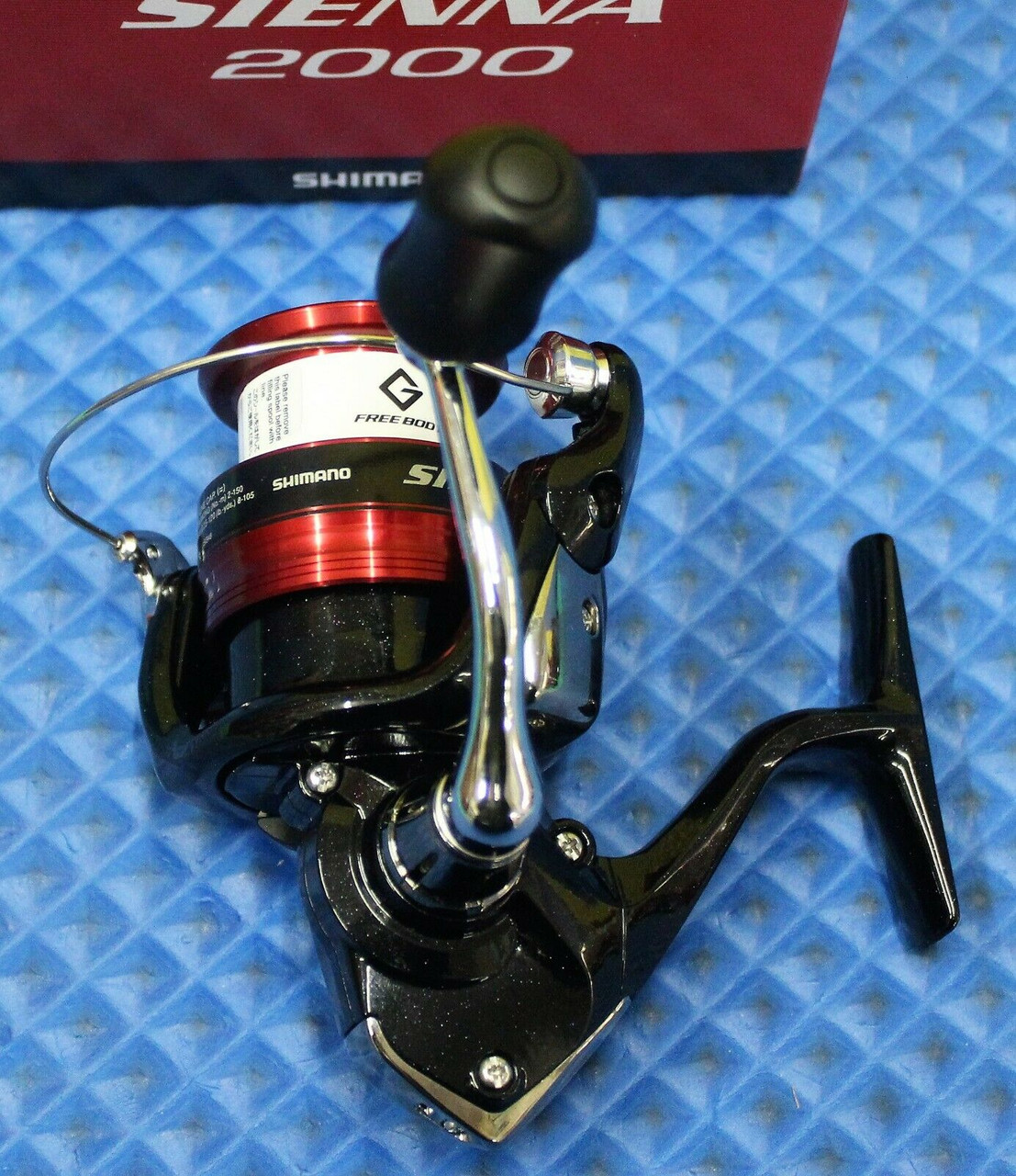 Shimano Sienna Spinning Front Drag Reels SN-FG Series Red Box CHOOSE YOUR  MODEL!