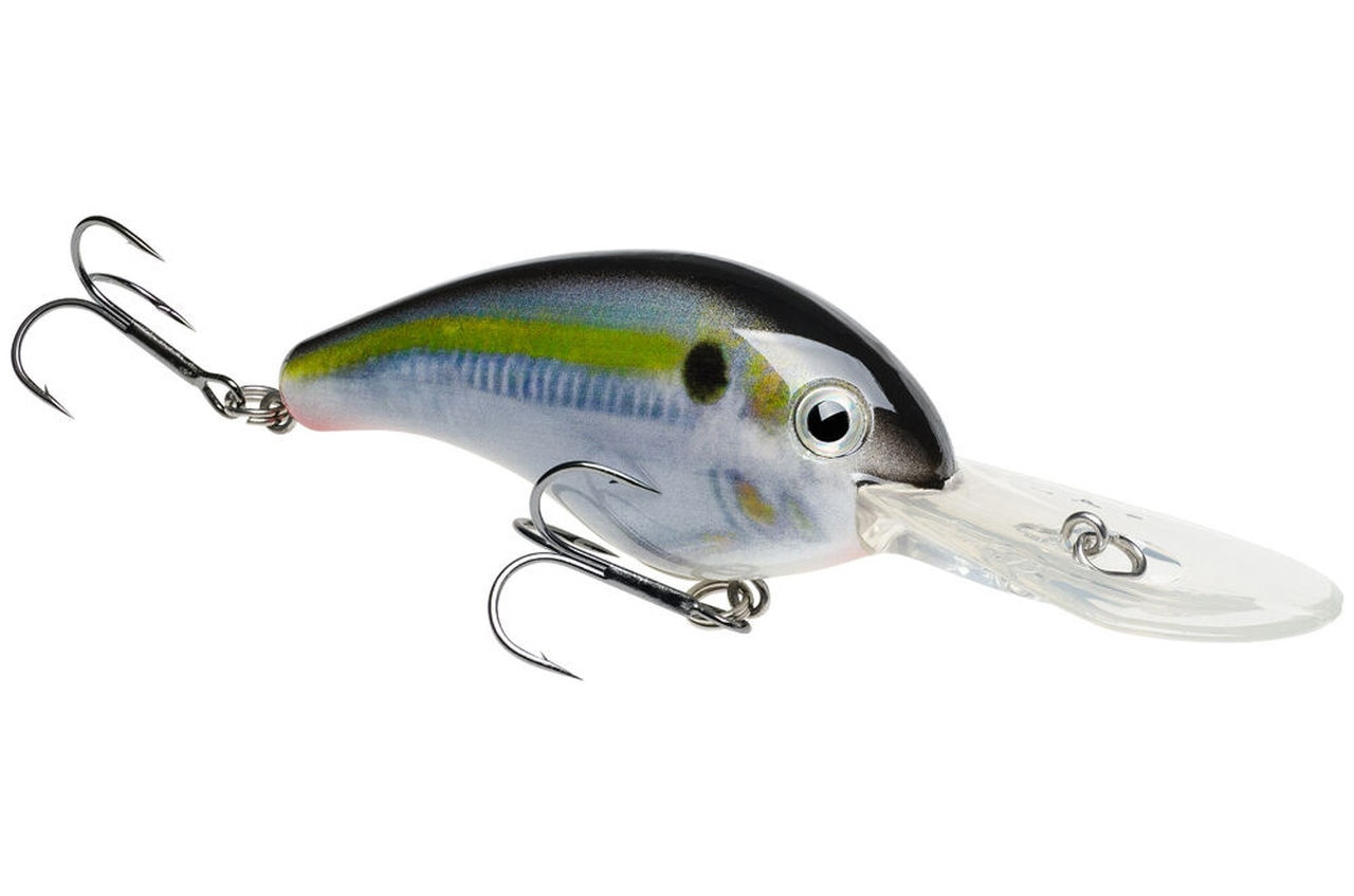 Strike King 5XD Extra Deep Diving Fishing Lure, Green Gizzard Shad