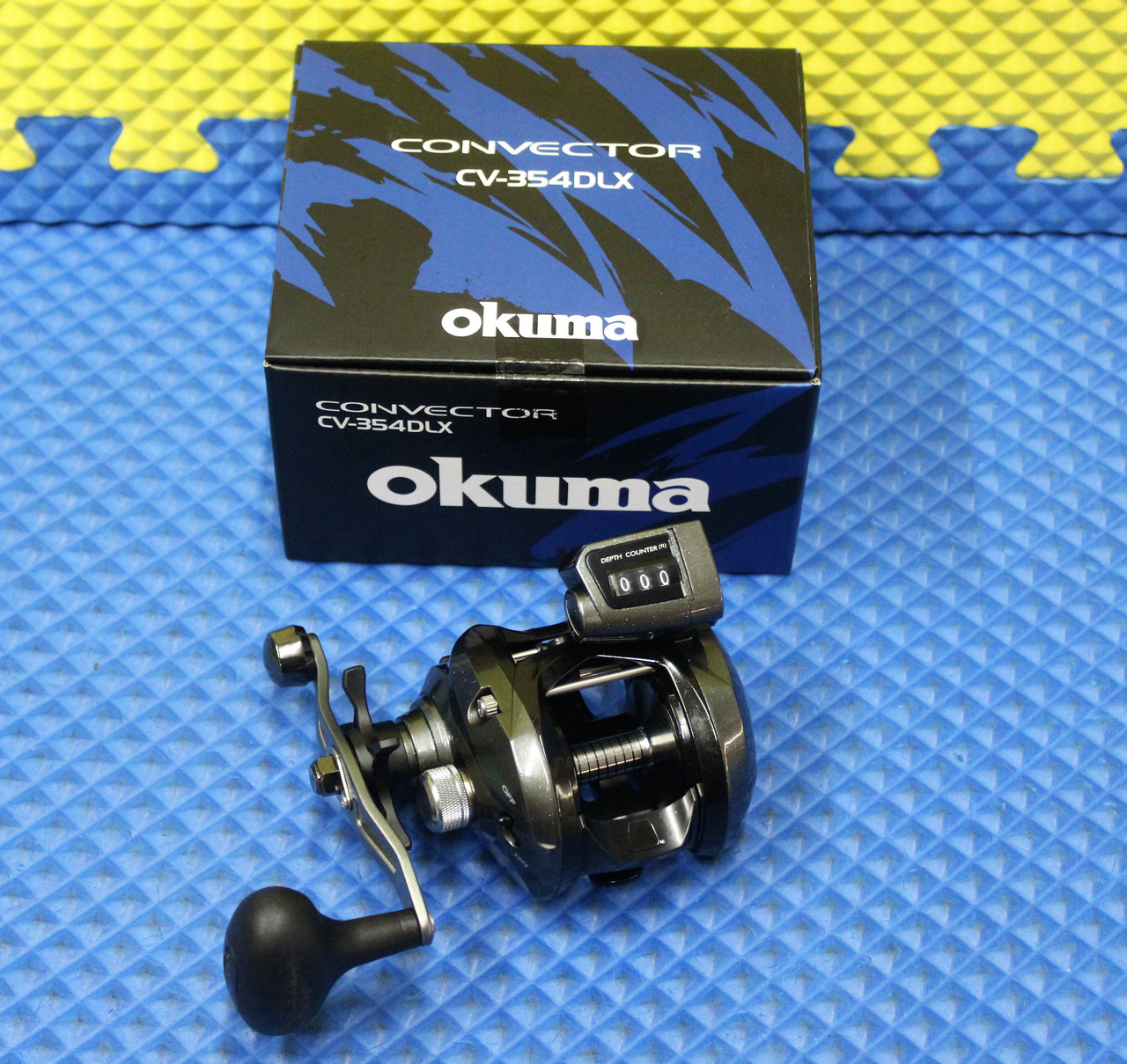 Okuma Convector Line Counter Reel Left Hand (CV-30DLX) for sale online