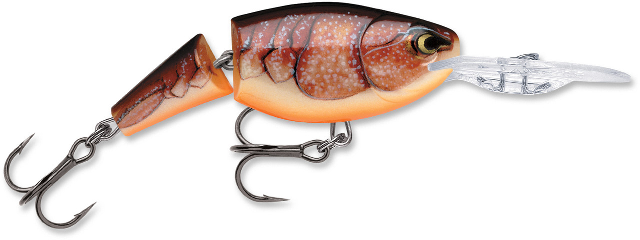 Leurre De Pêche Rapala Jointed Shad Rap 05 – 5,1 Cm, Action Articulée, Nageur Profond, Couleur Hot Tiger - 4