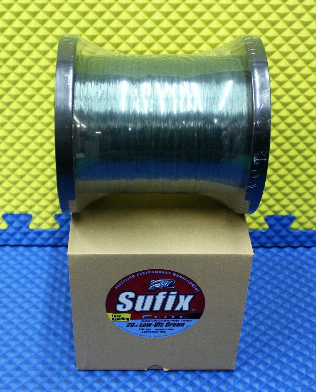 Sufix Elite Low-Vis Green Monofilament Fishing Line 3000 YD