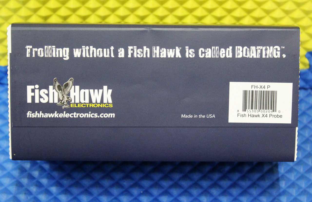 Fish Hawk Size A Metallic Black and Silver Thread