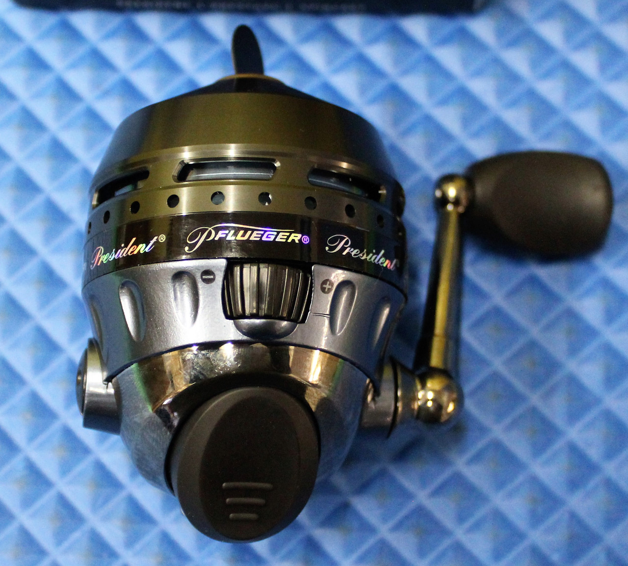 President Series Spincast Underspin Aluminum Reel by Pflueger at