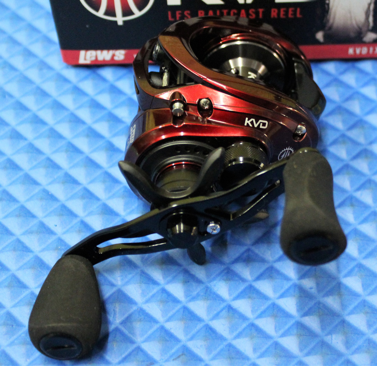 lew's kvd lfs left handed baitcaster reel