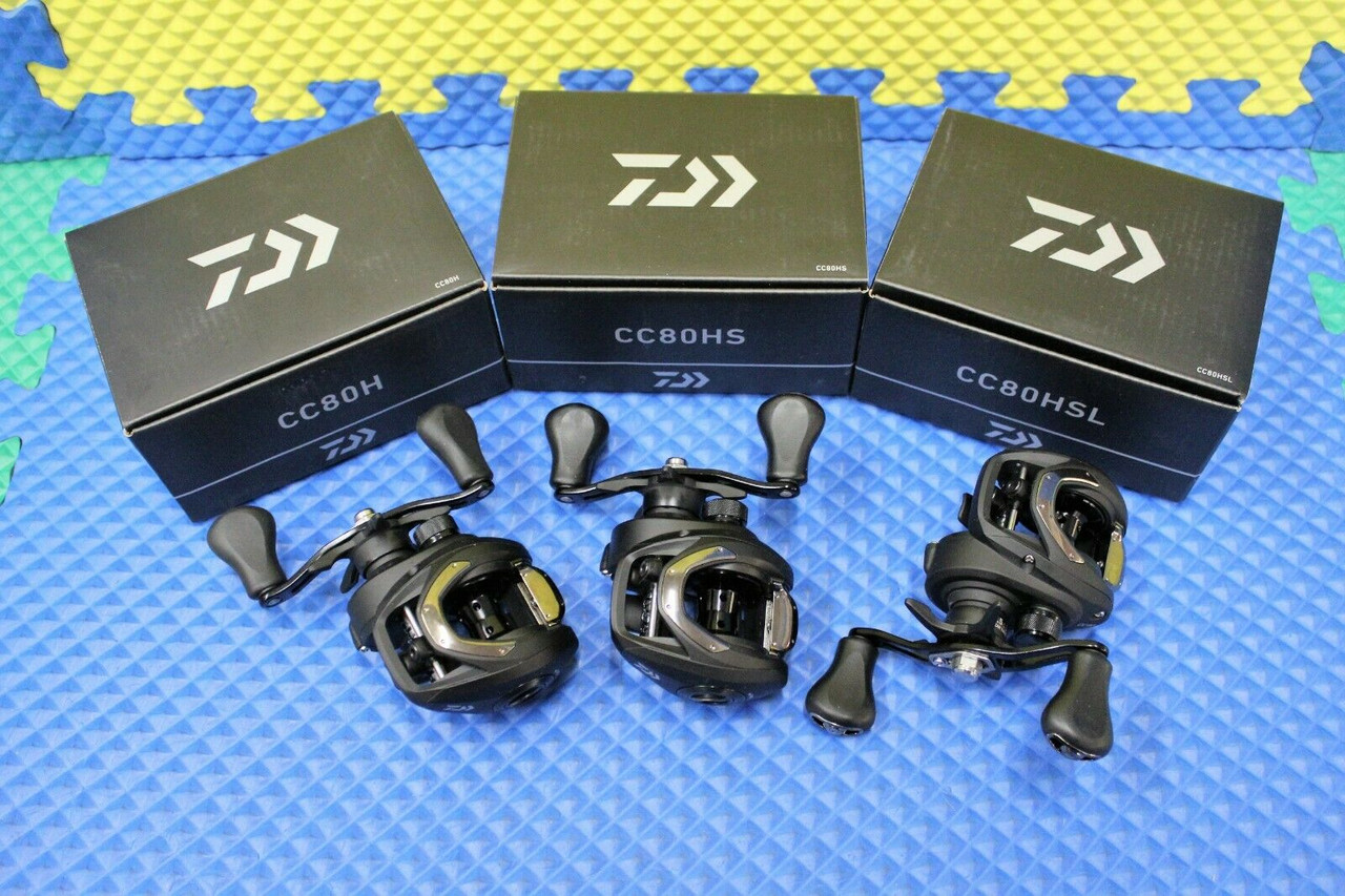 Daiwa Carbon Composite Baitcasting Reels CC80H- CHOOSE YOUR MODEL!