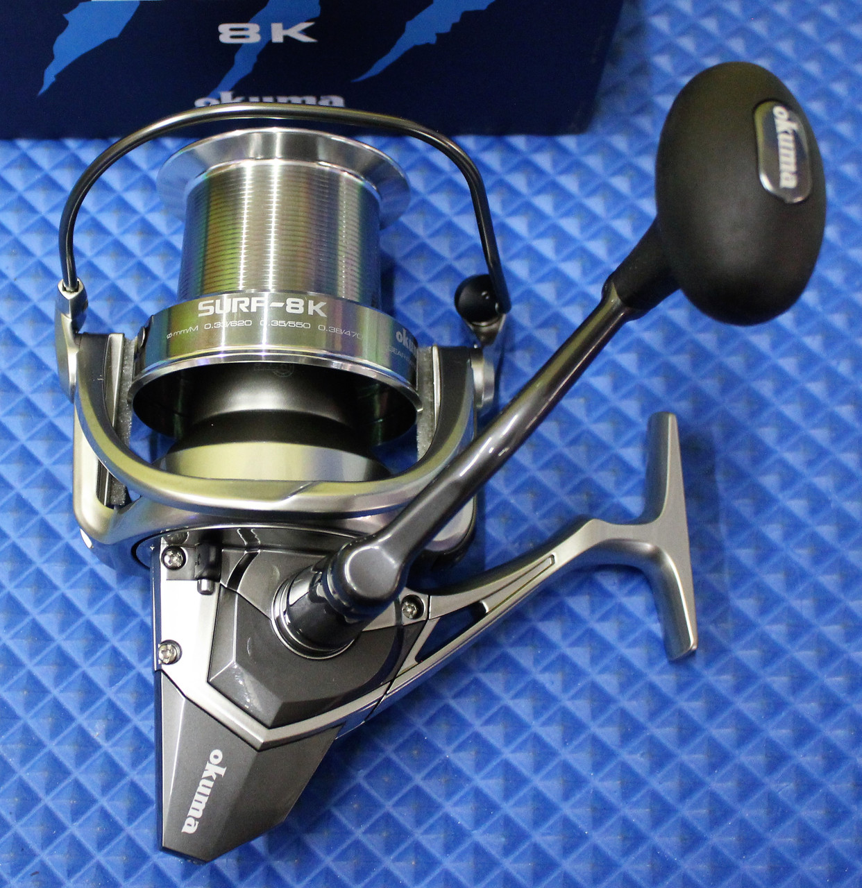 Okuma SURF 8K 4.7:1 Left/Right Hand Spinning Saltwater Fishing Reel – SURF-8K  – Luce Coffee Roasters