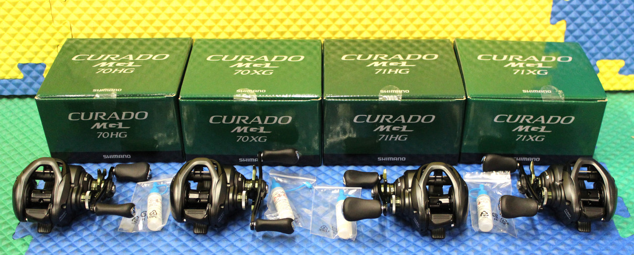 shimano curado k profile reel left/right