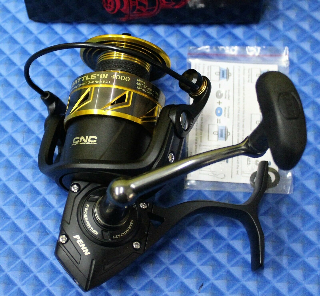 Penn Battle III Saltwater Spinning Reels CHOOSE YOUR MODEL!